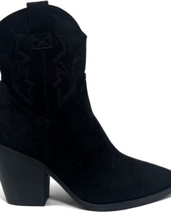Fenja Dame Cowboystøvler Bm122 Black