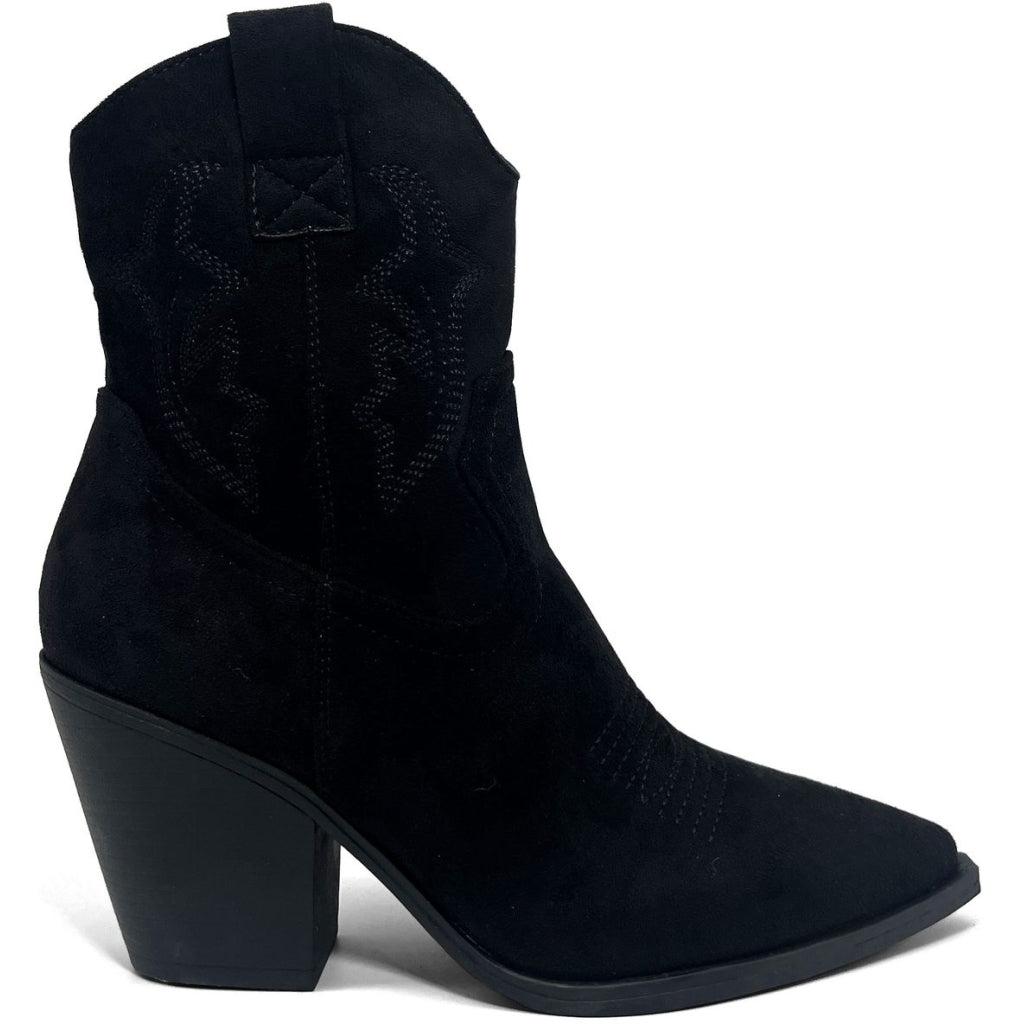 Fenja Dame Cowboystøvler Bm122 Black
