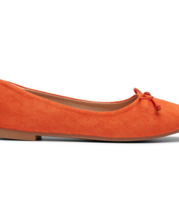 Florence Dame Ballerina Sko Ds-1a18 Orange