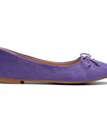 Florence Dame Ballerina Sko Ds-1a18 Purple