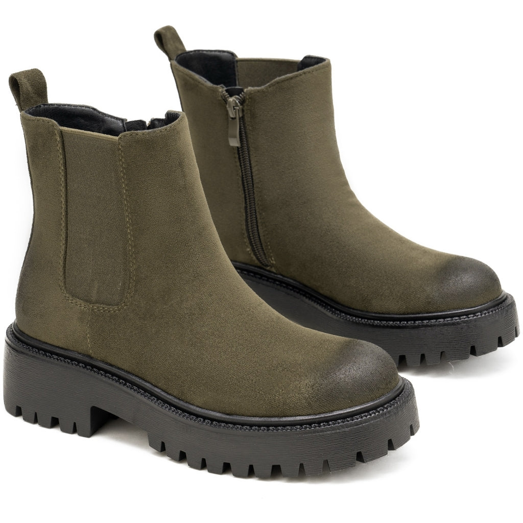 Florette Dame Støvler 68335 Green