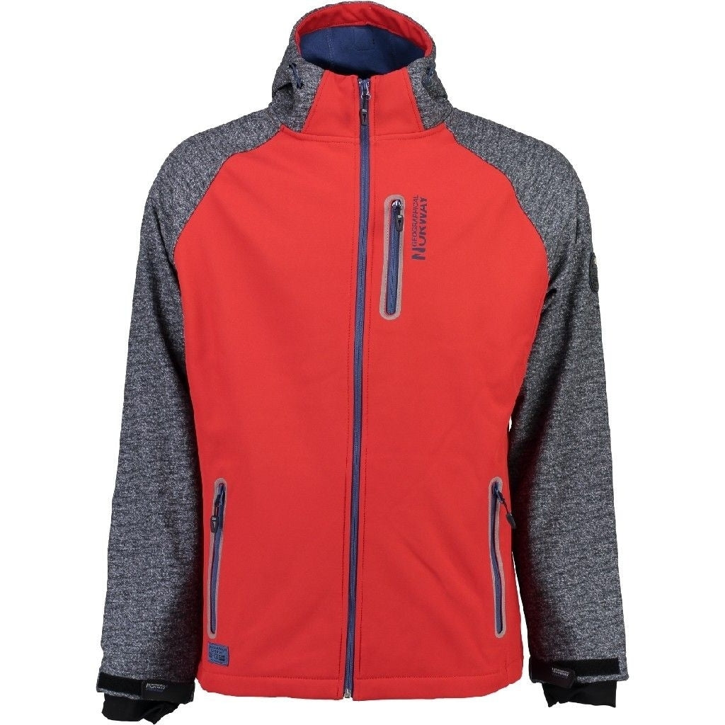 Geographical Norway Herre Softshell Jakke Typhon Red