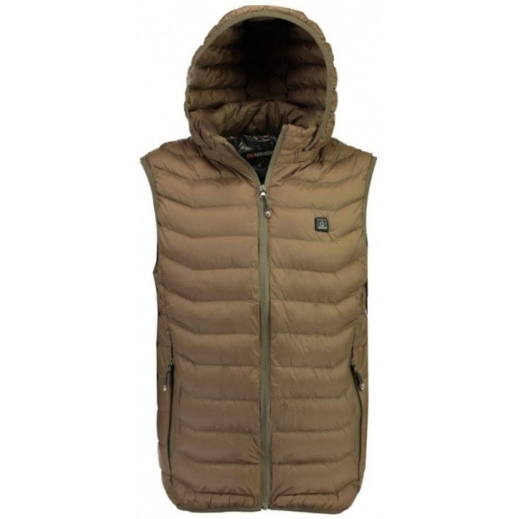 Geographical Norway Vest Herre Warm Up Vest Men Khaki