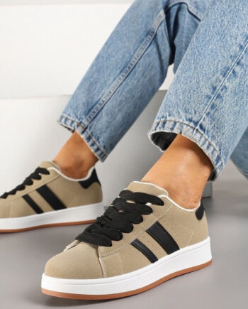 Ginette Dame Sneakers  -123 Apricot