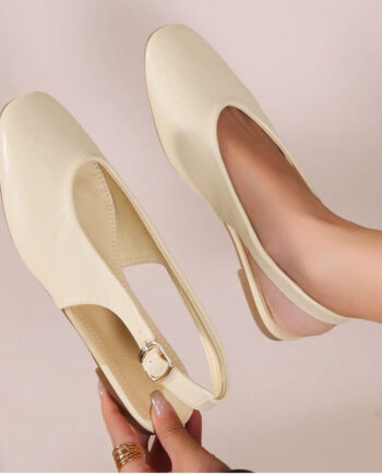 Gitte Dame Slingback Ballerinasko Op16-46pu Yellow