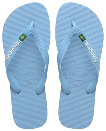 Havaianas Slippers Unisex Brazil Logo 4110850 Bluelavender White