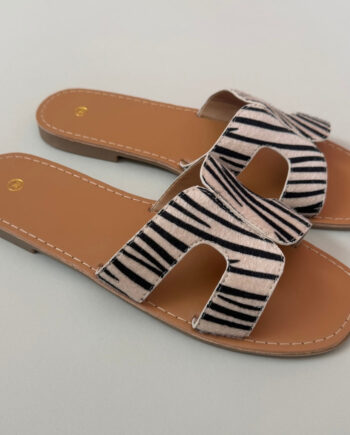 Havanna Dame Sandaler M65b Zebra