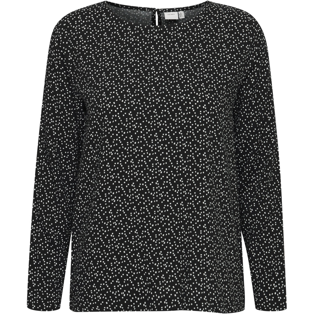 Ichi Dame Bluse Ihvera Black