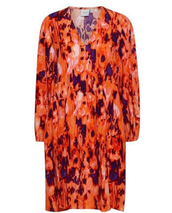 Ichi Dame Kjole Ihkalova Koi Multi Print