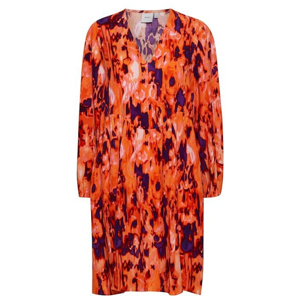 Ichi Dame Kjole Ihkalova Koi Multi Print