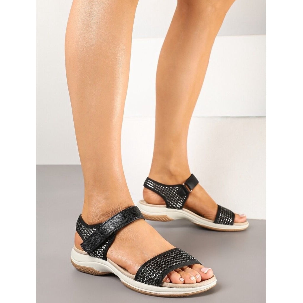 Idaline Dame Sandaler Rb-66 Black