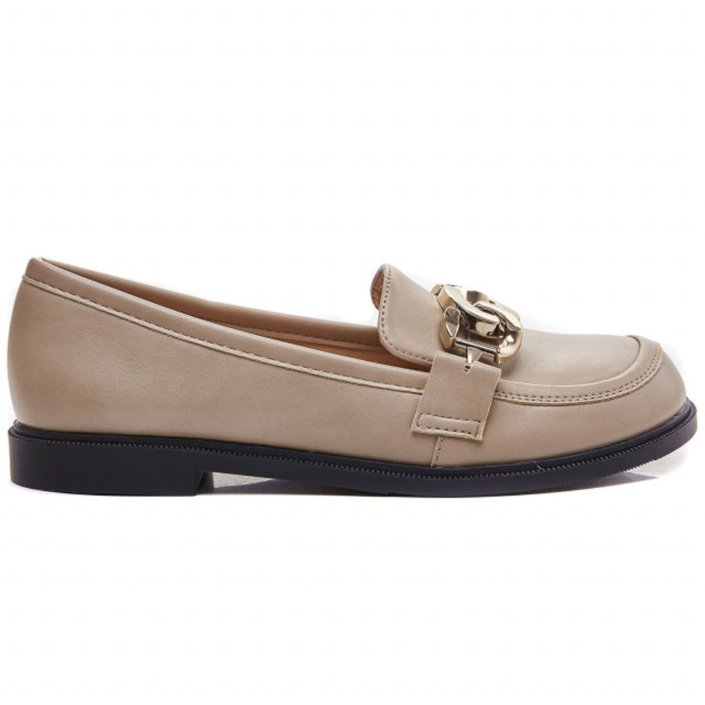 Ines Dame Loafers 2353 Khaki
