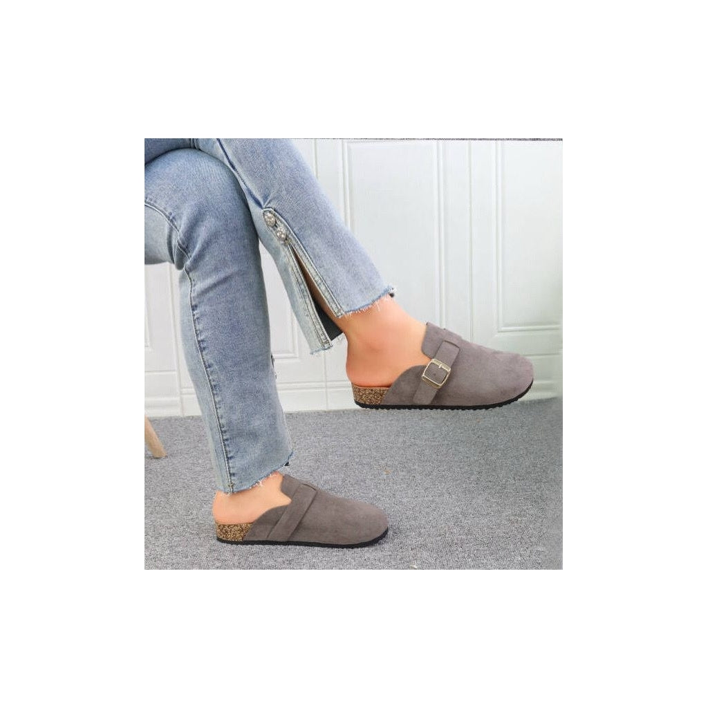Isabella Dame Sandaler Dm405 Dark Grey
