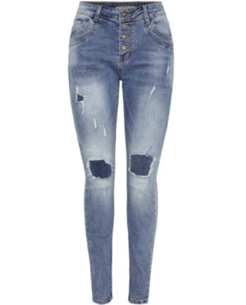 Jewelly Dame Jeans Jw2257 Denim