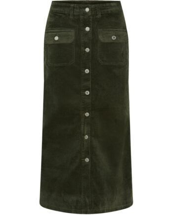 Jewelly Dame Nederdel Jw772-  Kaki