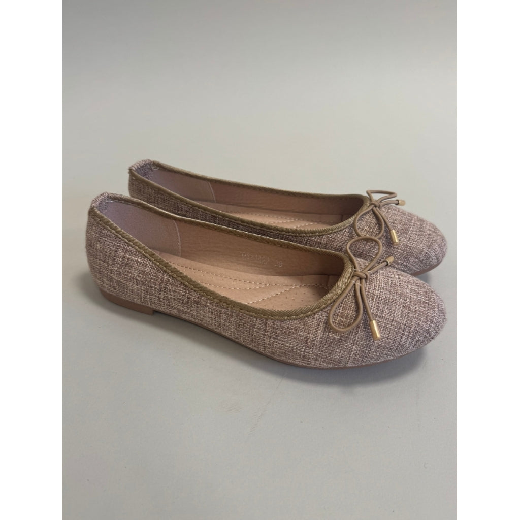Joanna Dame Ballerina Sko Ds-1a22 Kaki