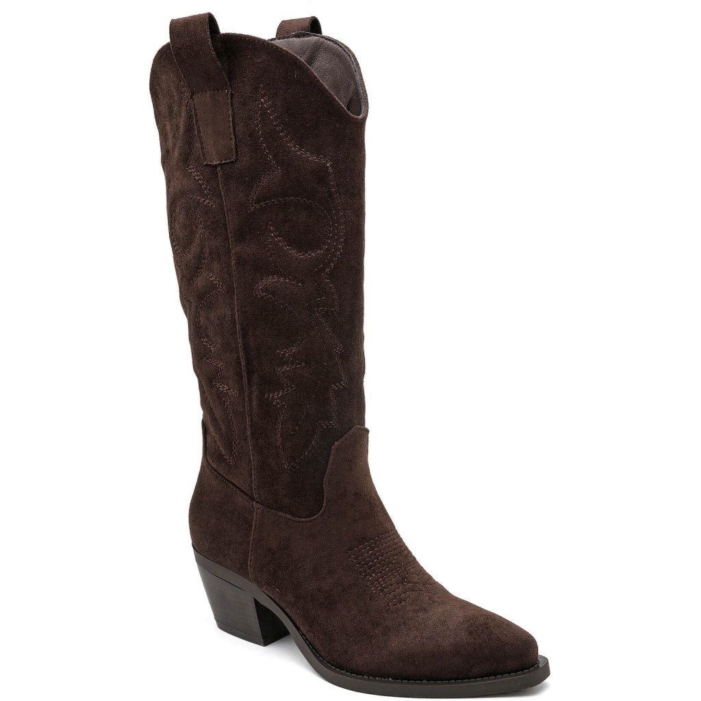 Lara Dame Støvler 7689a Brown