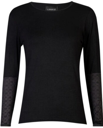 Liberté Dame Bluse Isa Black Small Big Hearts