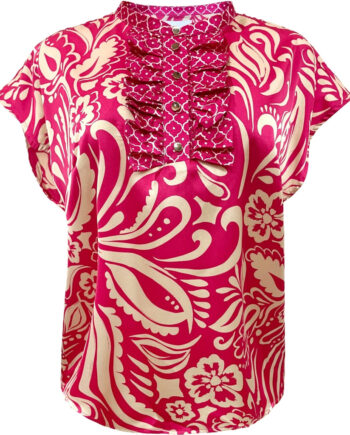 Libertã  Dame Bluse Tia Pink Mix
