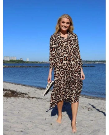 Liberté Dame Kjole Mag 22053 Brown Leo