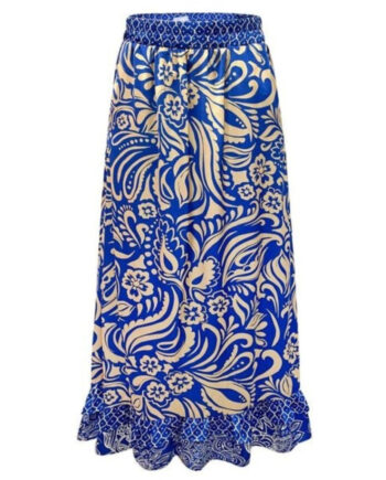 Libertã  Dame Nederdel Tia 22174 Cobolt Blue Mix