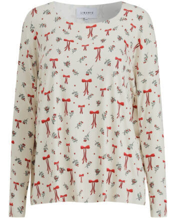 Liberté Dame Top Alma 9504 Red Bow Creme