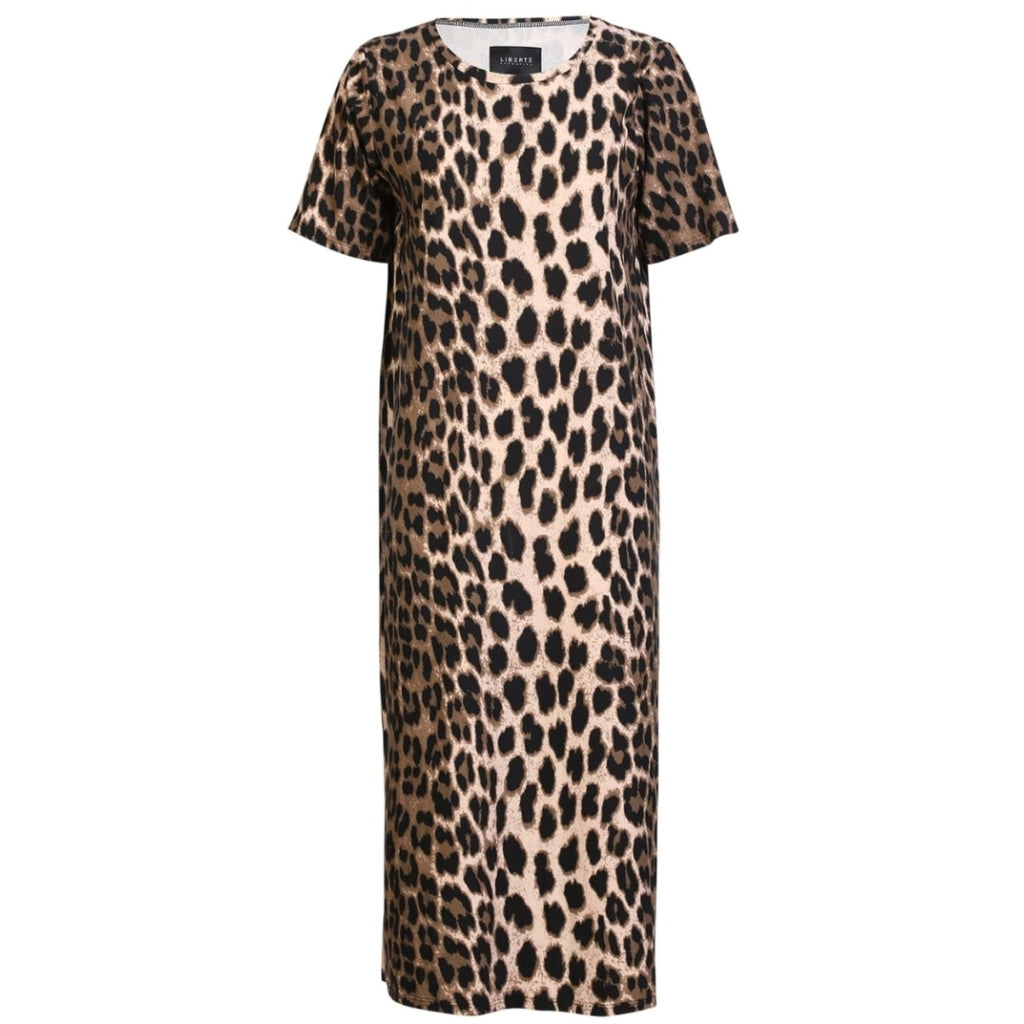 Liberte Dame Kjole Alma 9562 Big Lux Leo Fossil