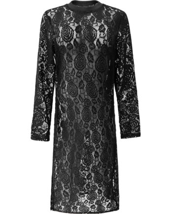 Liberte Dame Kjole Lacy Black Lace