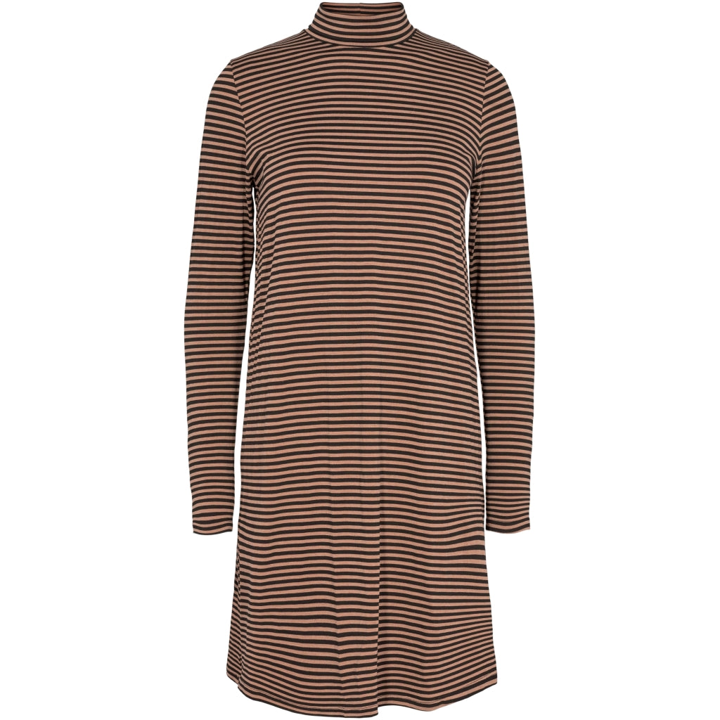 Liberte Dame Kjole Talia Sand Black Stripe