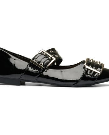 Livia Dame Ballerina Sko 9725 Black