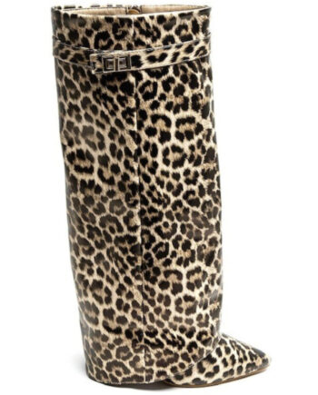 Luc Dame Støvler 8623a Leopard