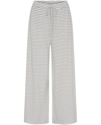 Lululia Dame Bukser Luchloe 62671 Light Grey White