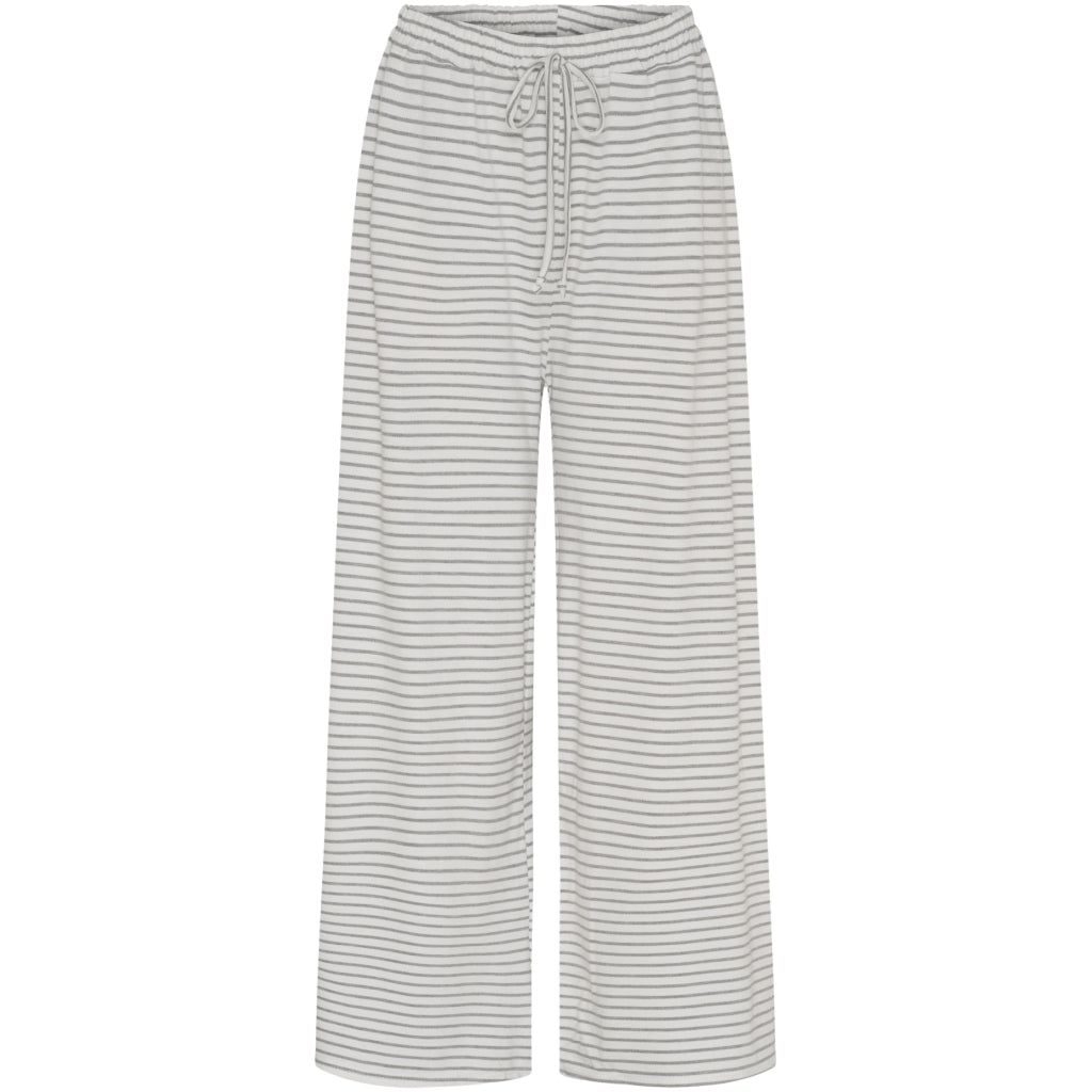 Lululia Dame Bukser Luchloe 62671 Light Grey White