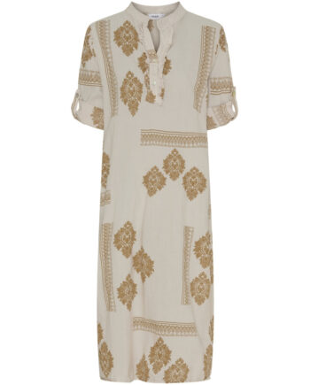 Lululia Dame Kjole Lueva 94198 Camel Beige