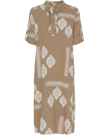 Lululia Dame Kjole Lueva 94198 Tabacco Beige
