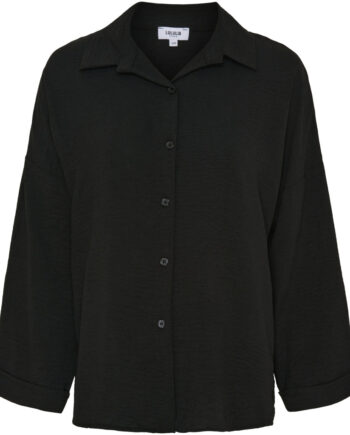 Lululia Dame Skjorte Luanna 2002 Black
