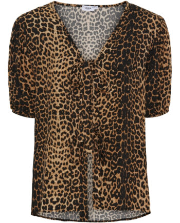 Lululia Dame Skjorte Lubella 6191 Leo Print