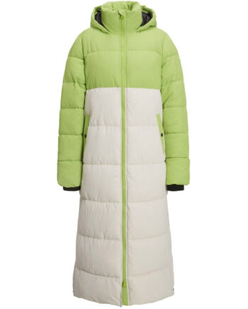Lululia Extra Long Puffer Jacket 12224702 Moonbeam