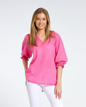 Marta Du Chateau Dame Bluse 1471 Fuxia