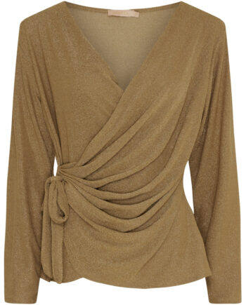 Marta Du Chateau Dame Bluse Mdcandi 1612 Gold
