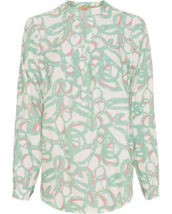 Marta Du Chateau Dame Bluse Mdcastrid 8128 Aqua4100
