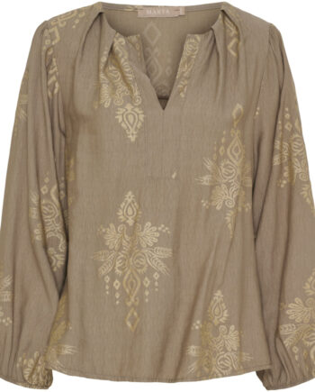 Marta Du Chateau Dame Bluse Mdcbayleaf 7705 Fango60