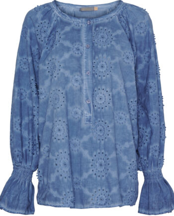 Marta Du Chateau Dame Bluse Mdcbianca Jeans Cold Wash