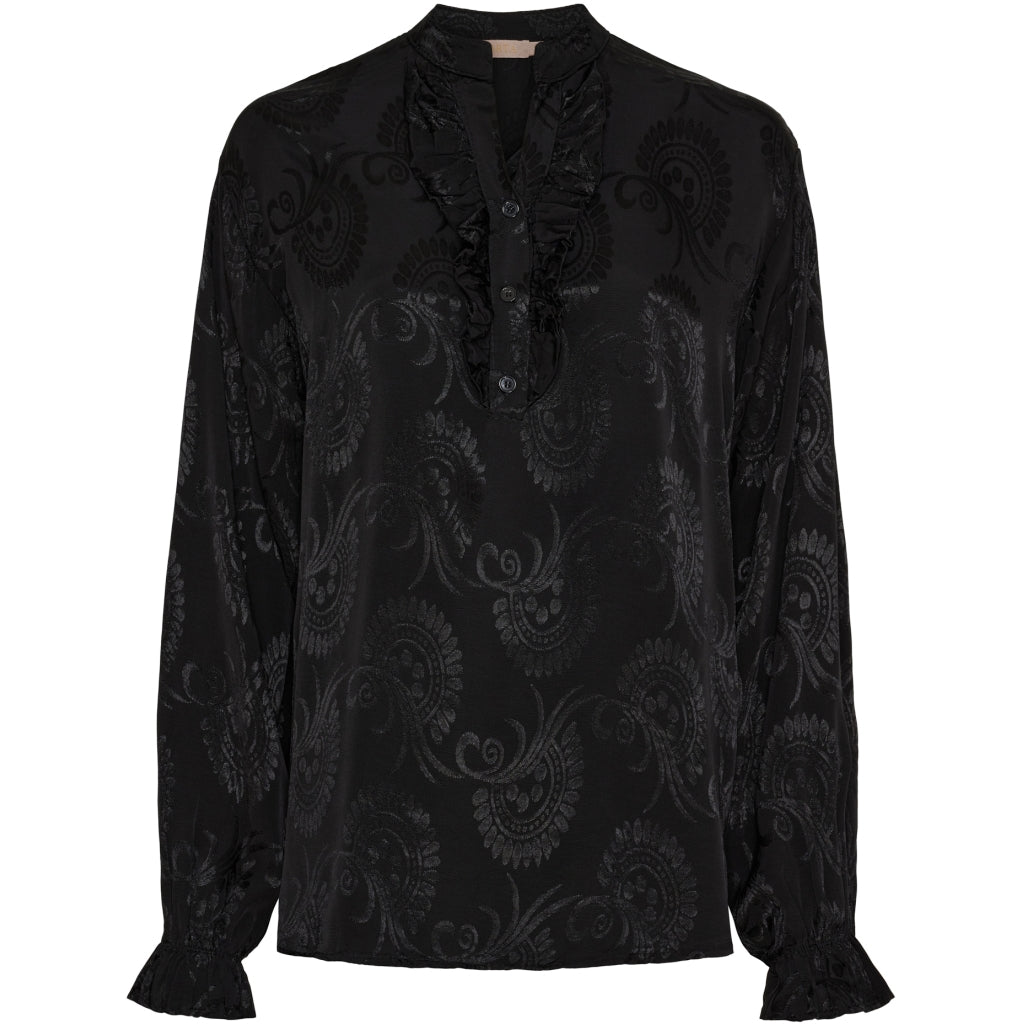 Marta Du Chateau Dame Bluse Mdccharlene 6696 Black