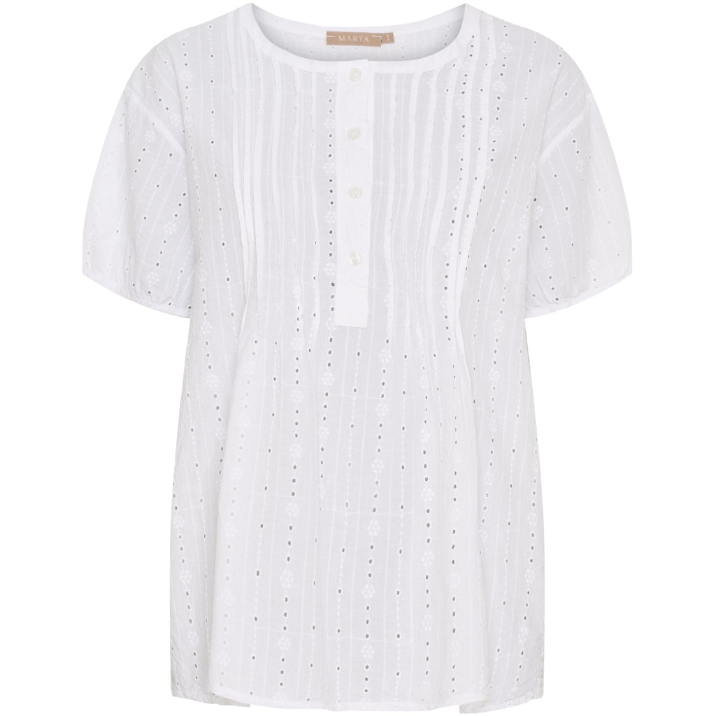 Marta Du Chateau Dame Bluse Mdcfreja 6987 White