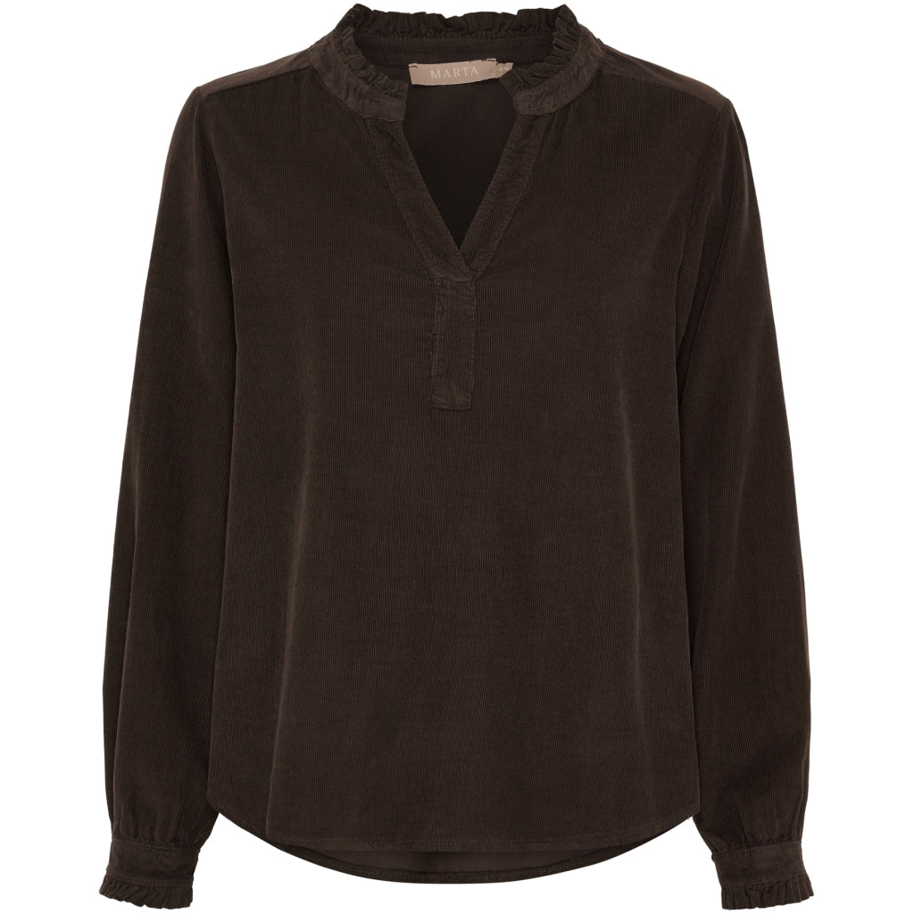 Marta Du Chateau Dame Bluse Mdcmorgana 2518115v Moro635