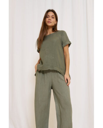 Marta Du Chateau Dame Bluse Mdcnatalie 83893 Military2828