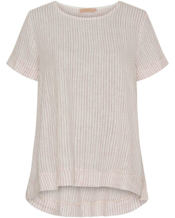 Marta Du Chateau Dame Bluse Mdcnatalie Panna Old Rose 2017 Stripe