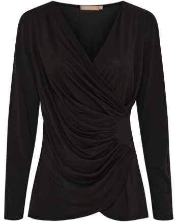 Marta Du Chateau Dame Bluse Mdcprimrose 6075 Black