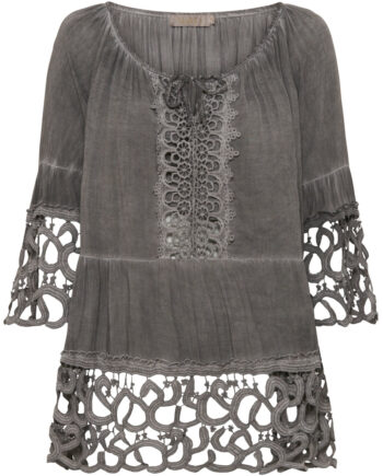Marta Du Chateau Dame Bluse Mdczeline 2031 Black